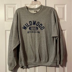 Wildwood NJ gray Crewneck